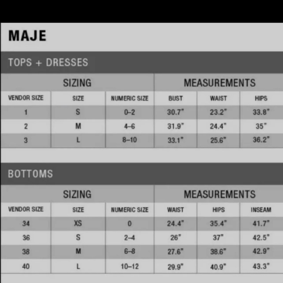 Maje size 34 - Picture 7 of 7